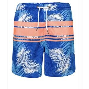 NWT Snapper Rock Neon Stripe Board Shorts UPF 50+ Boy Tween Size 14